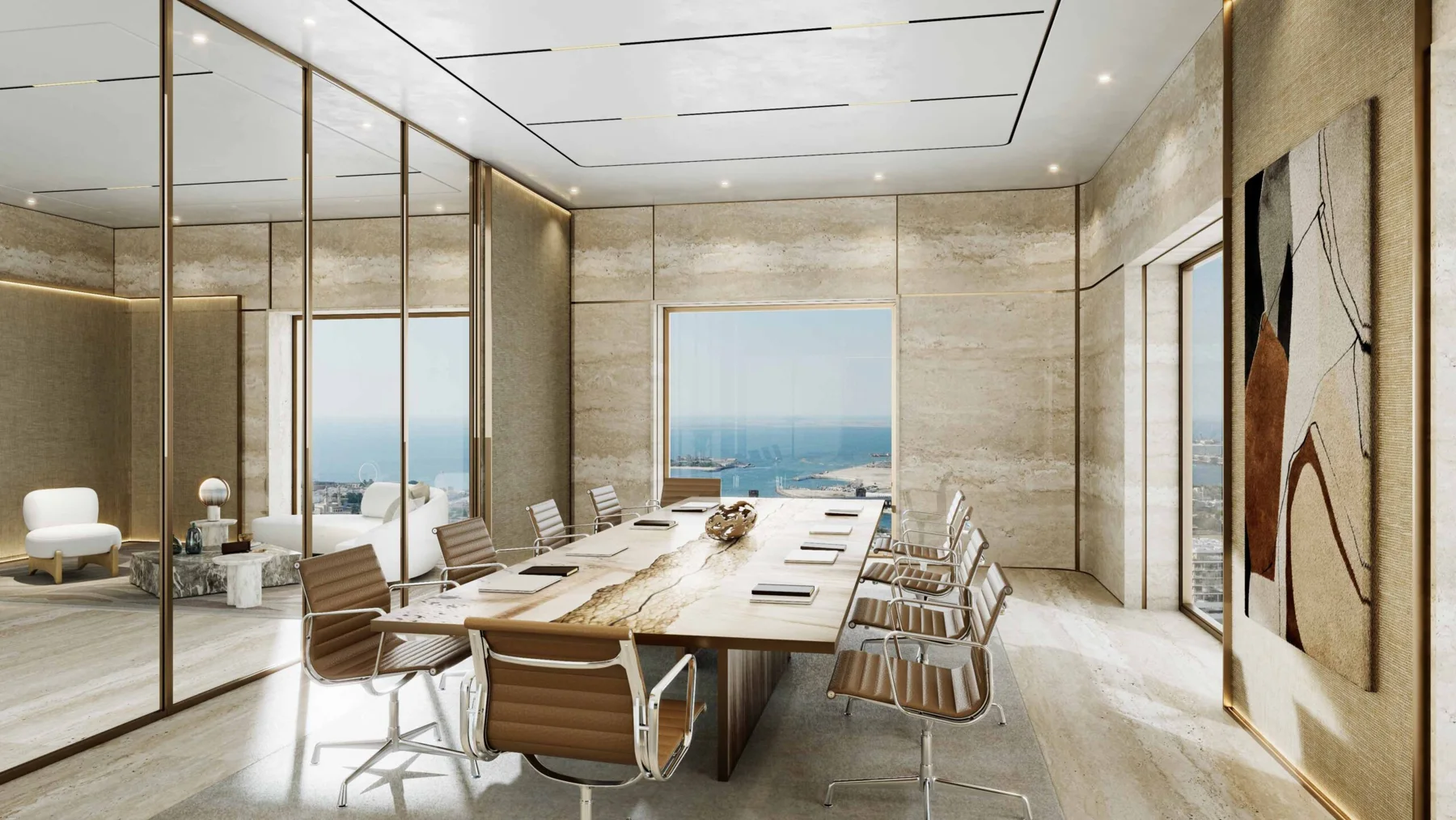 AHS Tower meeting room, official render