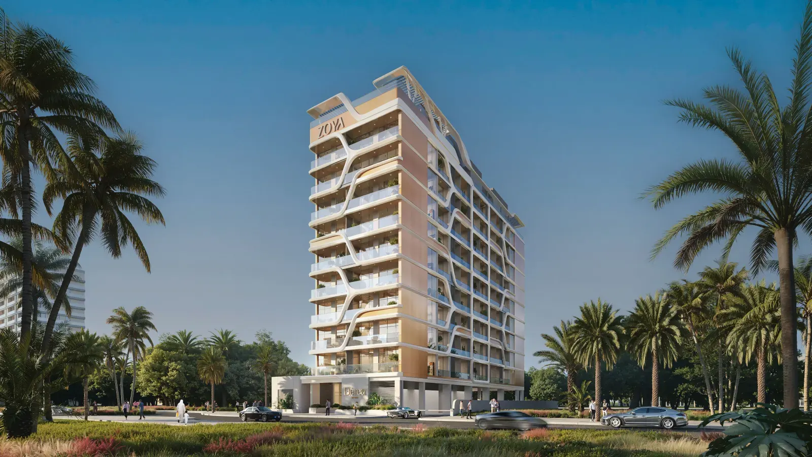 Etérea by Zoya Majan exterior apartment render