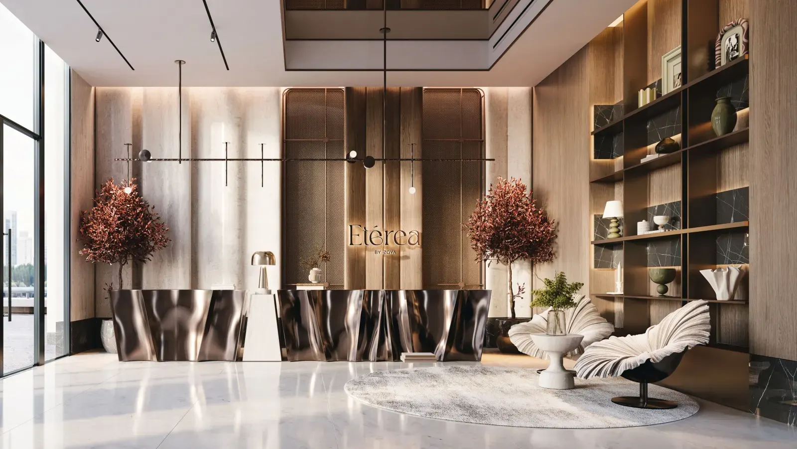 Etérea by Zoya Majan interior living render