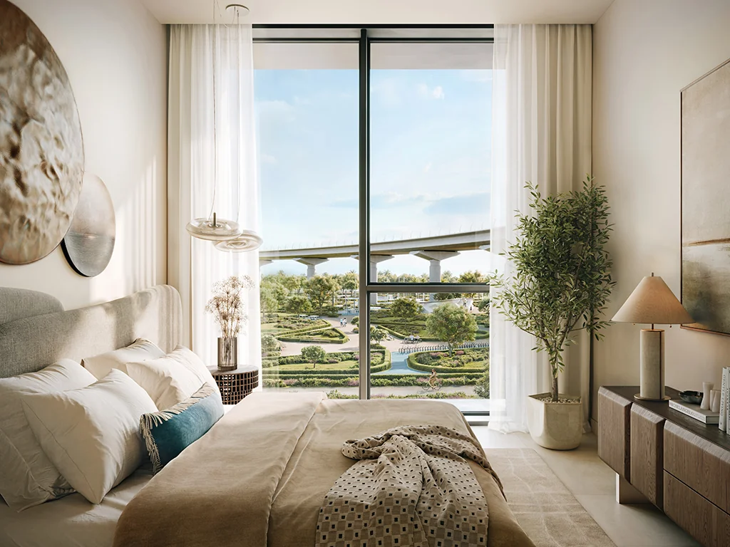 Montiva by Vida apartment living room interior render