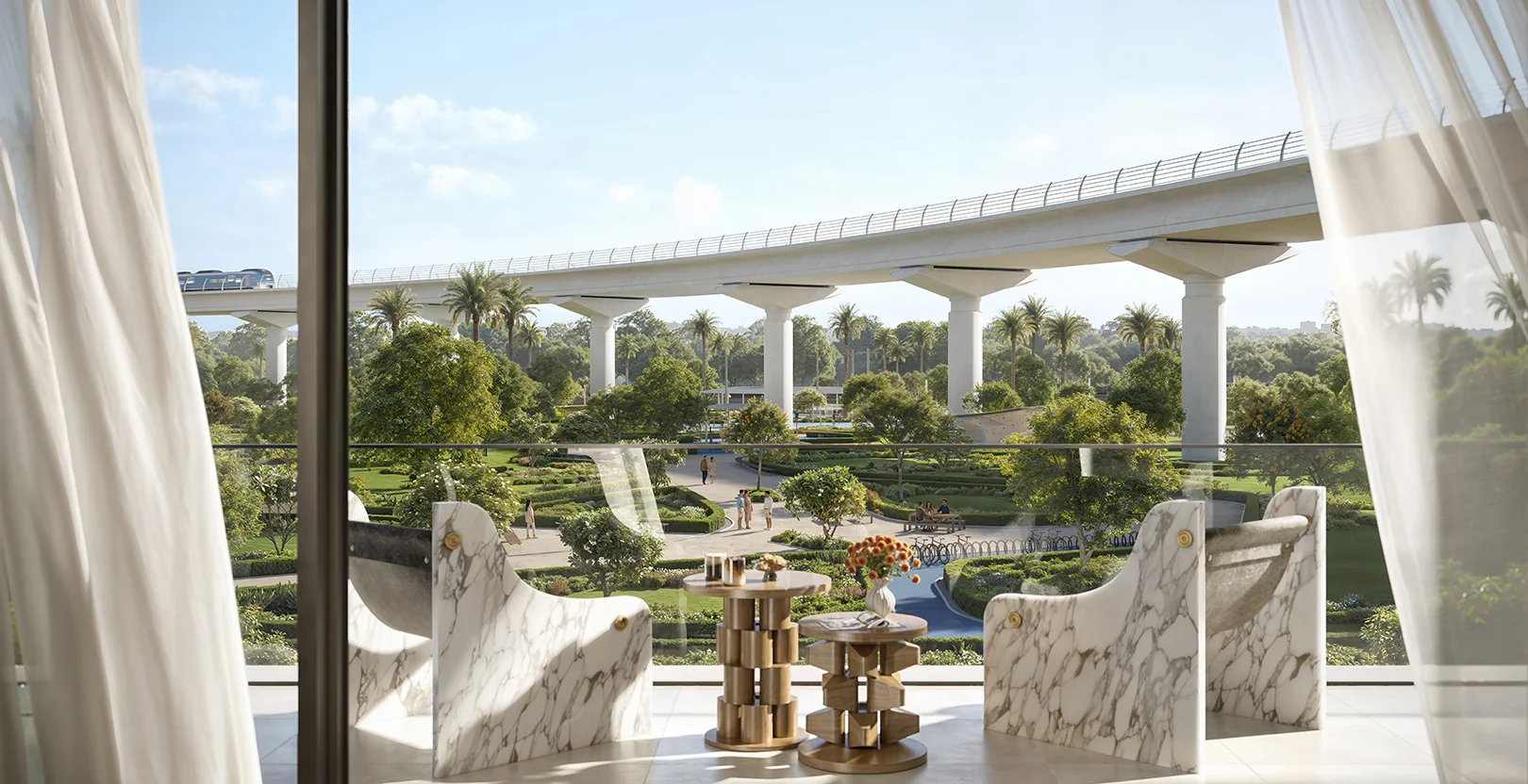Montiva by Vida at Dubai Creek Harbour exterior render by Emaar