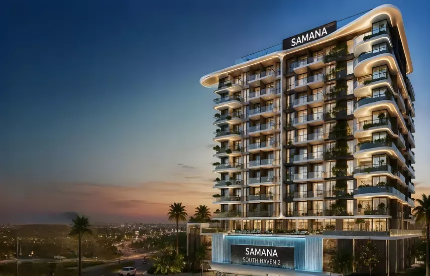 Samana South Haven 2 Dubai apartment building gallery render