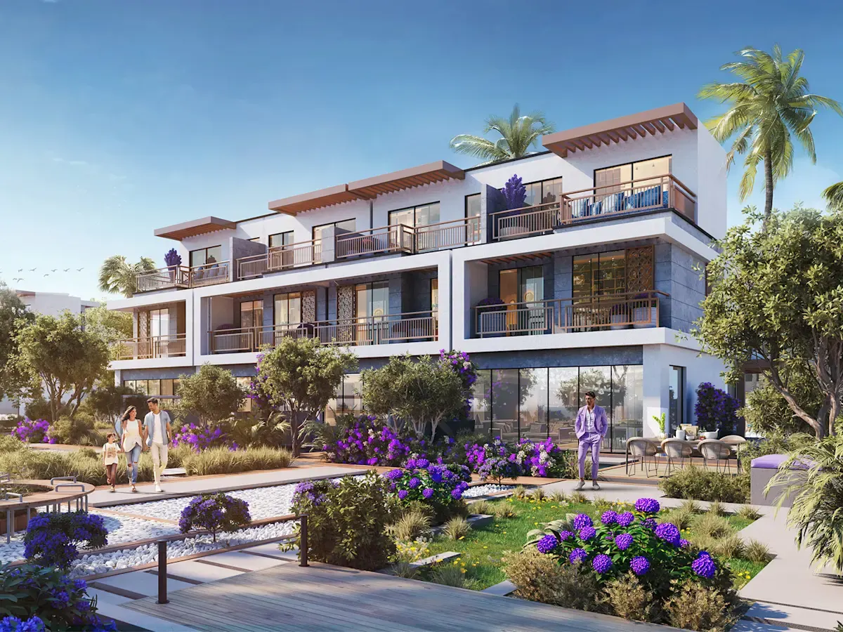 Violet 4 DAMAC Hills 2 townhouse exterior gallery render